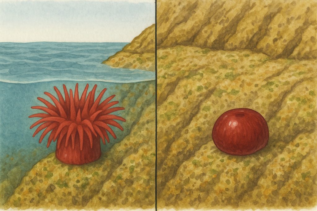 moruzgva, Actinia equina