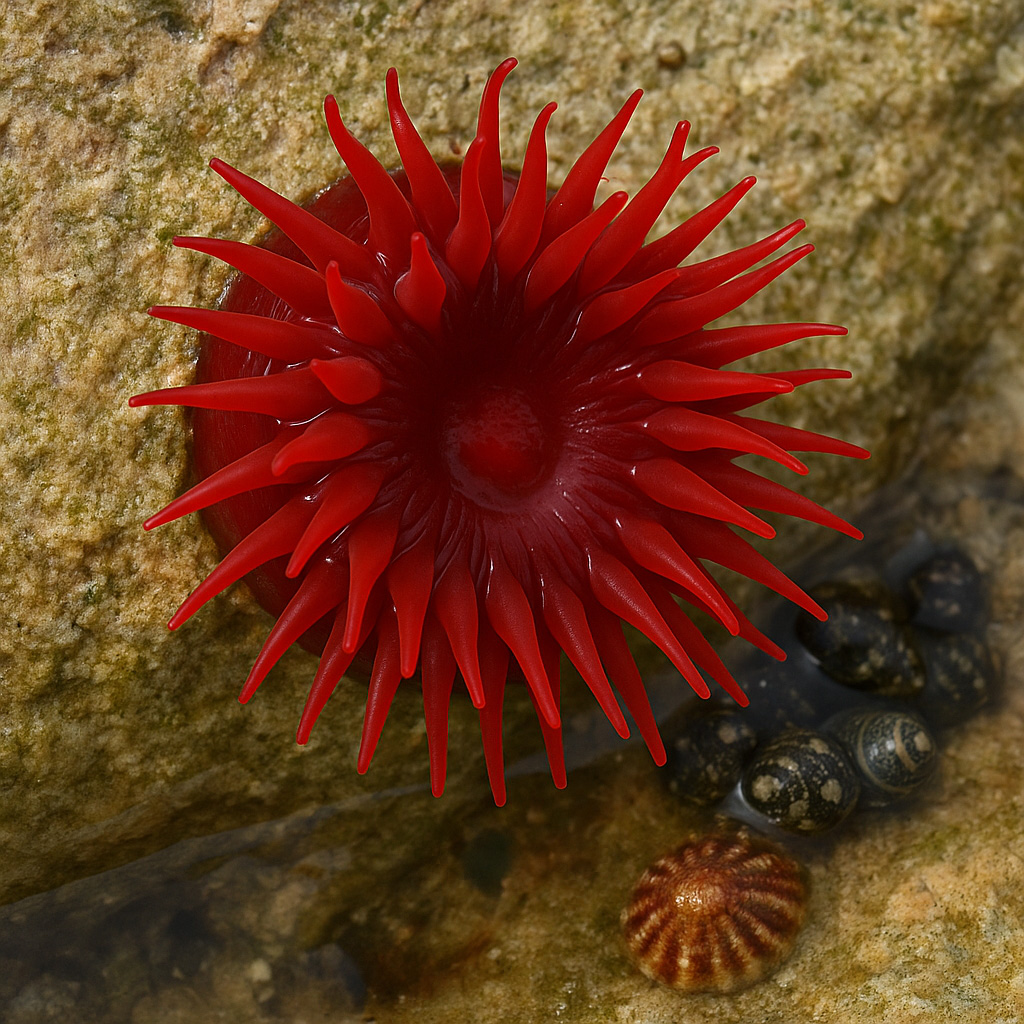 Moruzgva, Actinia equina
