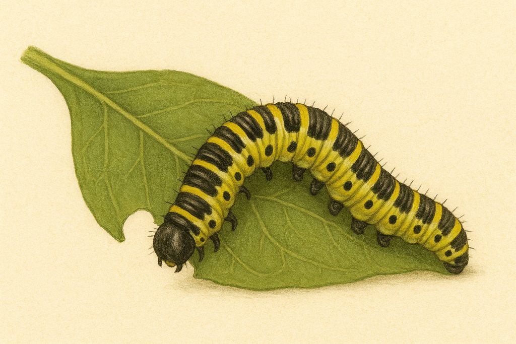 leptiri, gusjenica