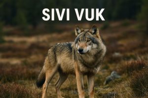 vuk, canis lupus, sivi vuk