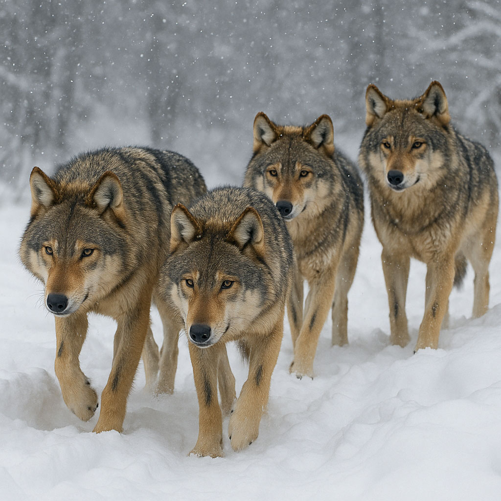 vuk, canis lupus, sivi vuk