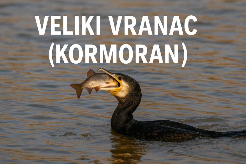 Veliki vranac, kormoran, Phalacrocorax carbo