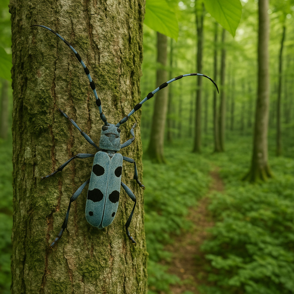 Alpska strizibuba, Rosalia alpina