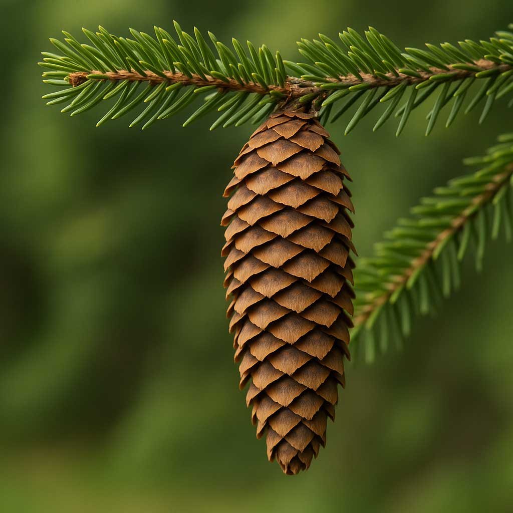 smreka, Picea abies)