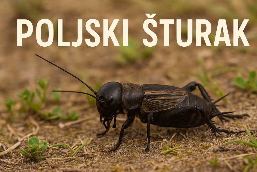 šturak, Poljski šturak, Gryllus campestris