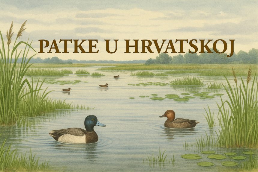 patke, Hrvatska, ptice
