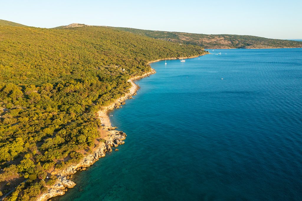krk, šume