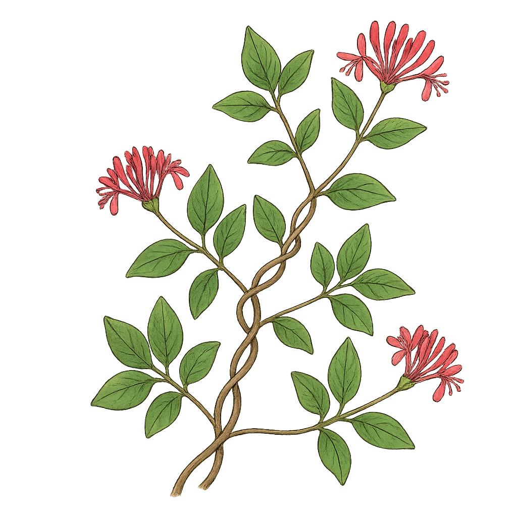 Isprepletena kozja krv (Lonicera implexa)