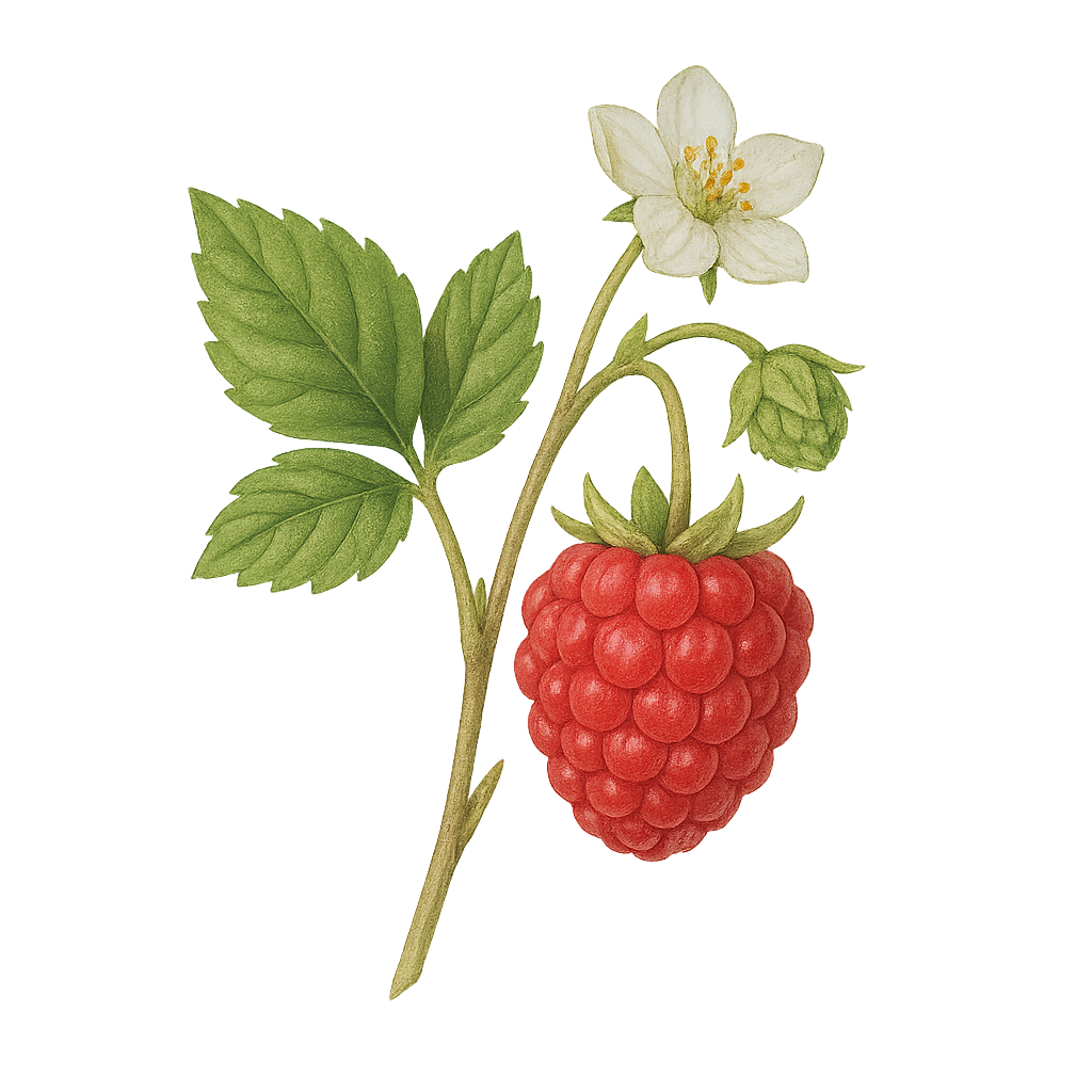 Malina (Rubus idaeus)