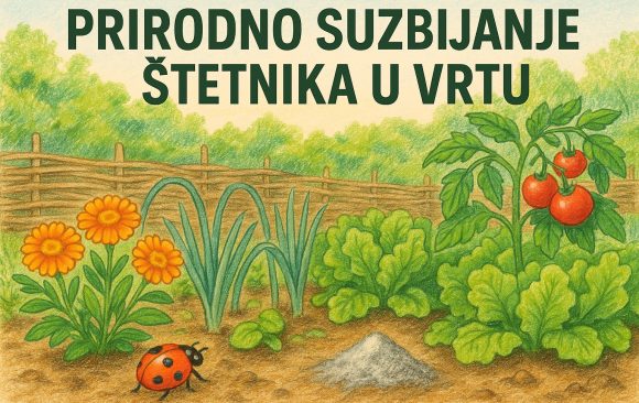 Prirodno suzbijanje štetnika u vrtu
