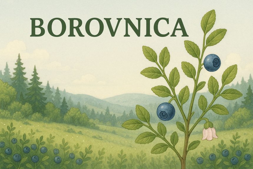 Borovnica, Vaccinium myrtillus