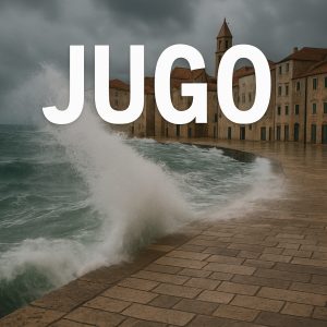 jugo, vjetar, more
