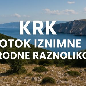 otok krk, priroda
