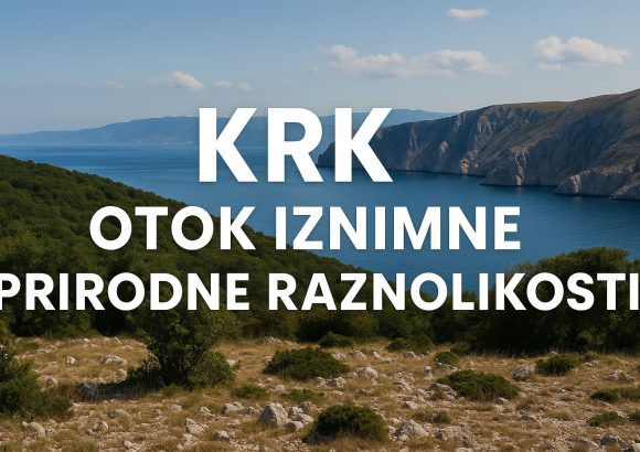 otok krk, priroda