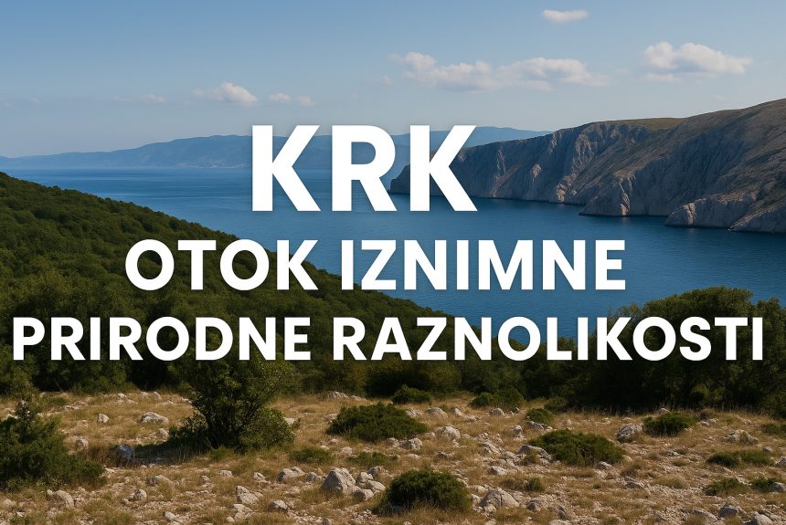 otok krk, priroda