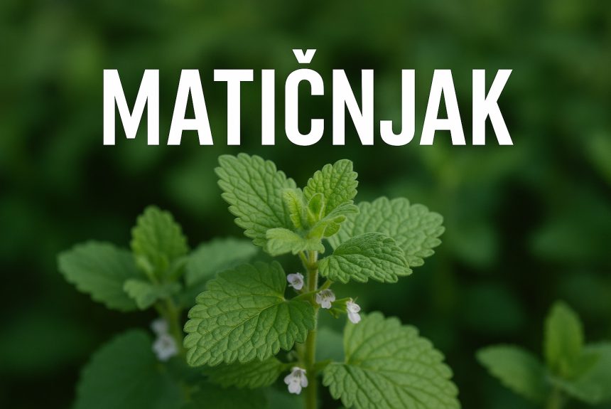 Matičnjak, Melissa officinalis