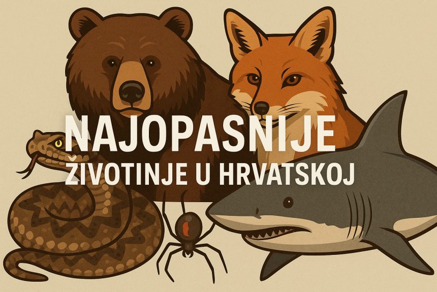 opasne, životinje, hrvatska