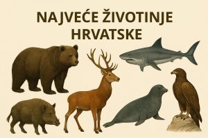 najveće, životinje, Hrvatske