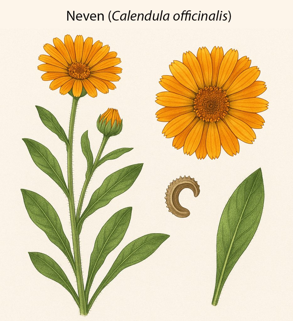 Neven, Calendula officinalis