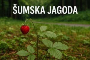 Šumska jagoda, Fragaria vesca