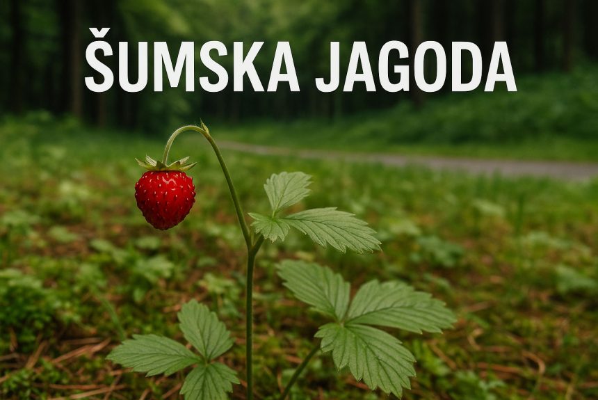 Šumska jagoda, Fragaria vesca