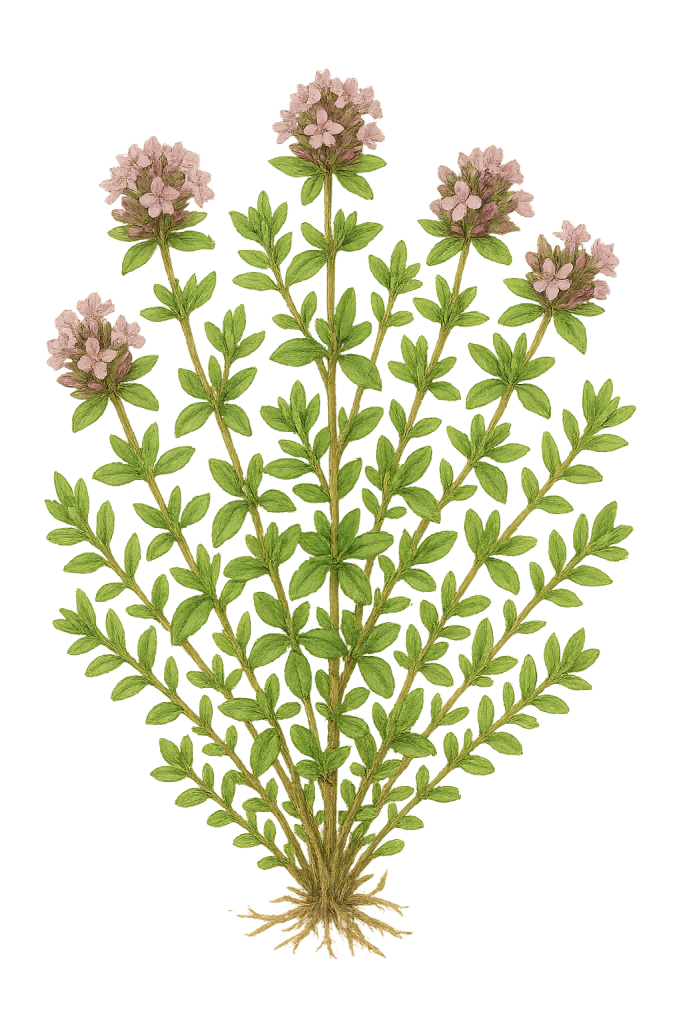 Thymus pulegioides, Vrtni timijan, majčina dušica