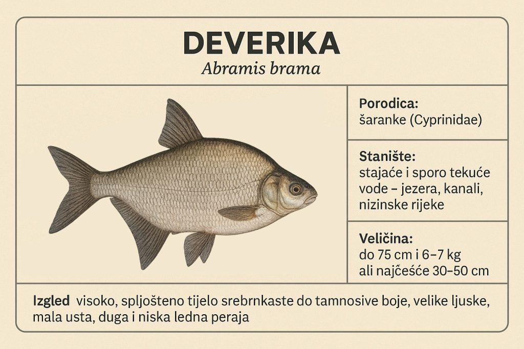 deverika, Abramis brama