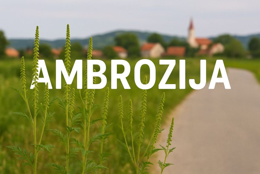 ambrozija, Ambrosia artemisiifolia