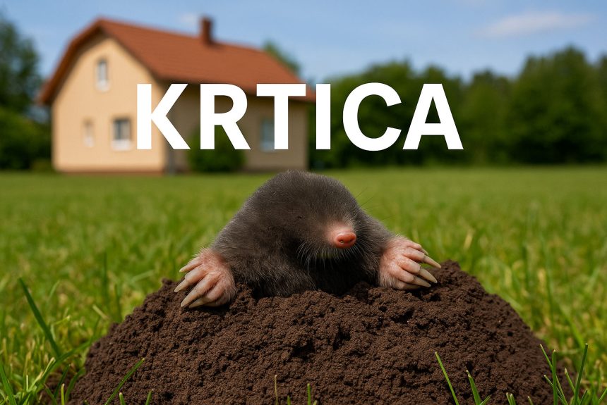 Krtica, Talpa europaea