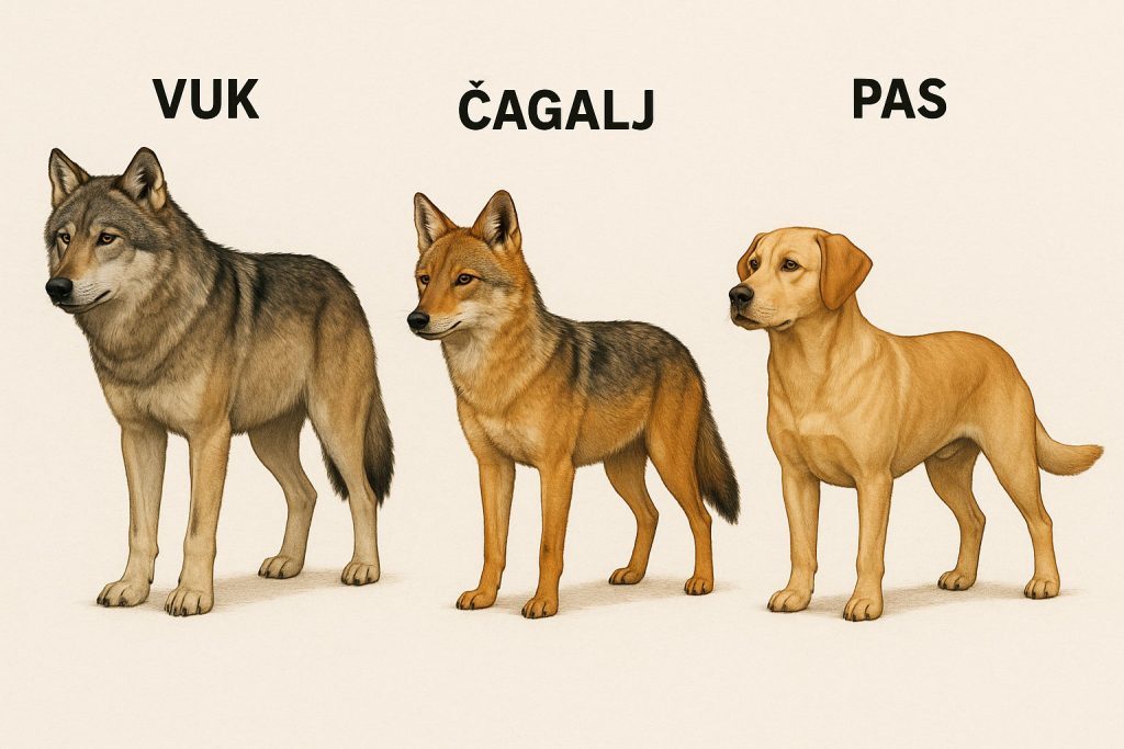 zlatni čagalj, Canis aureus
