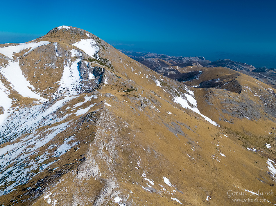 Sveto brdo, Velebit, najviši hrvatski vrhovi