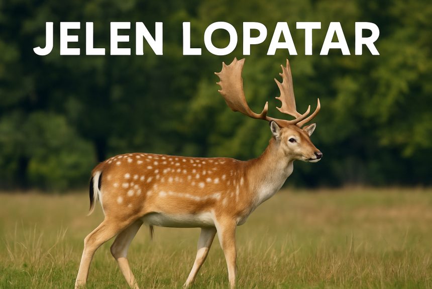 jelen lopatar, Dama dama