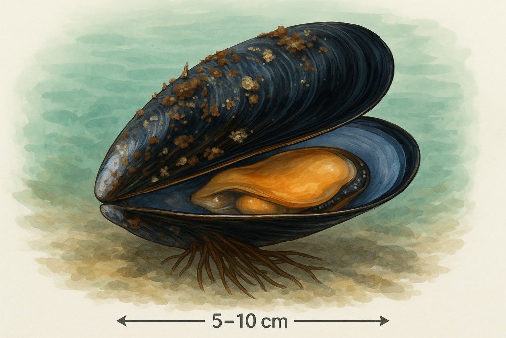 dagnje, Mytilus galloprovincialis
