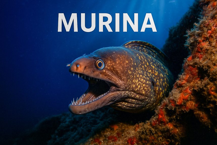 Muraena helena, murina