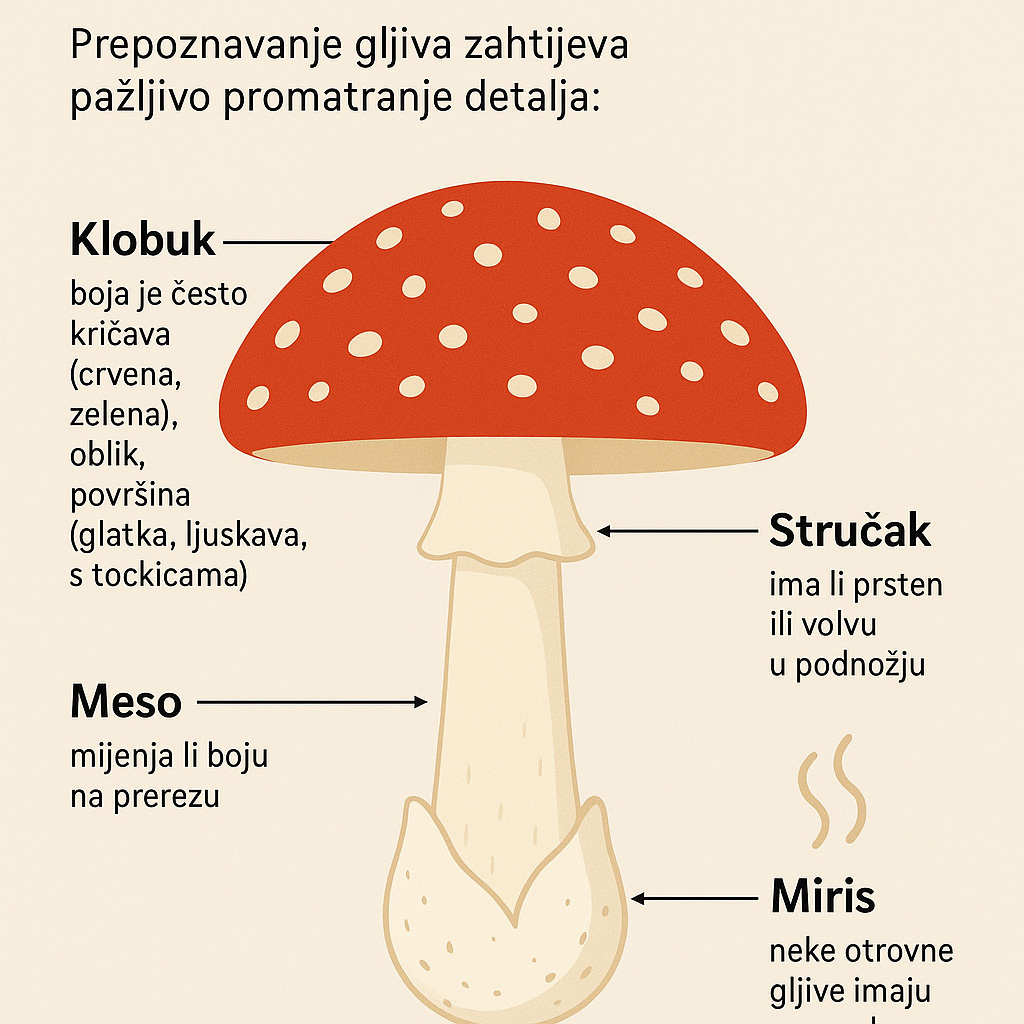 otrovne gljive u Hrvatskoj