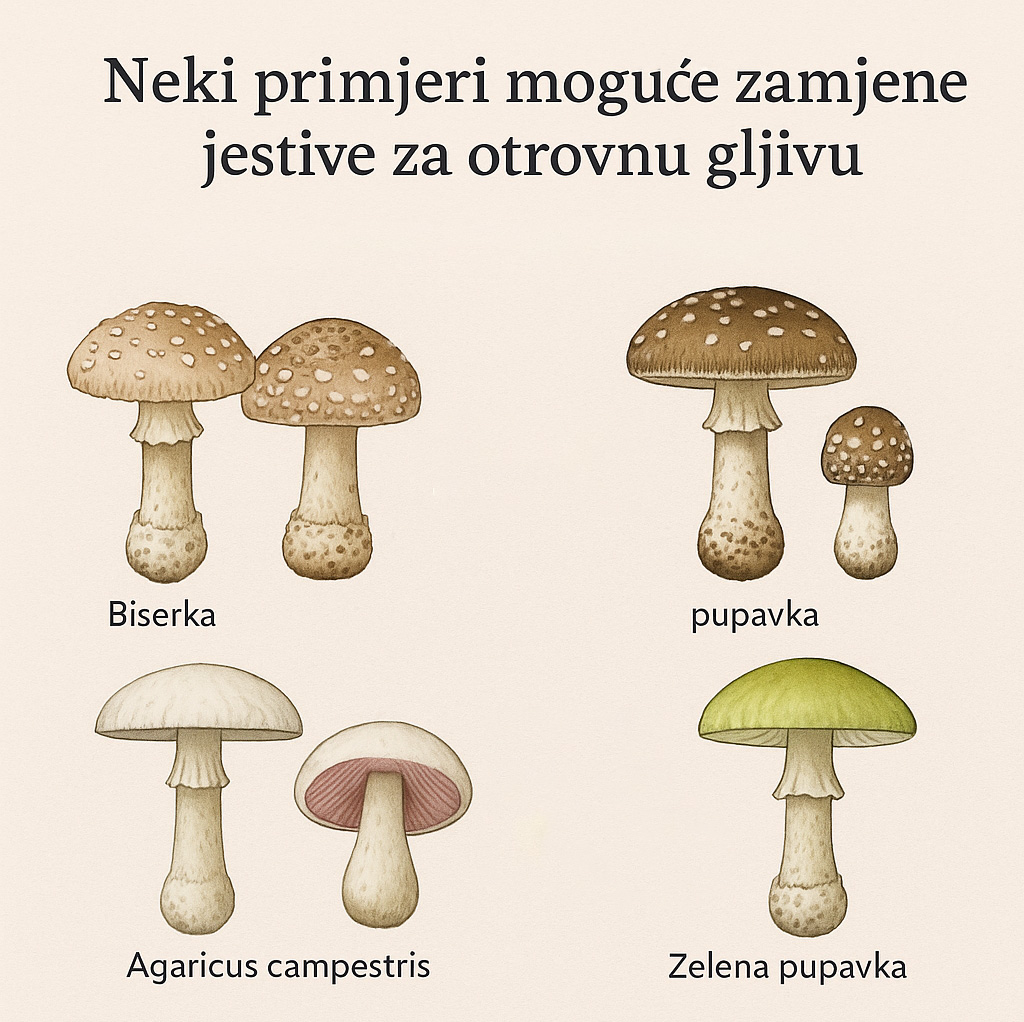 otrovne gljive u Hrvatskoj