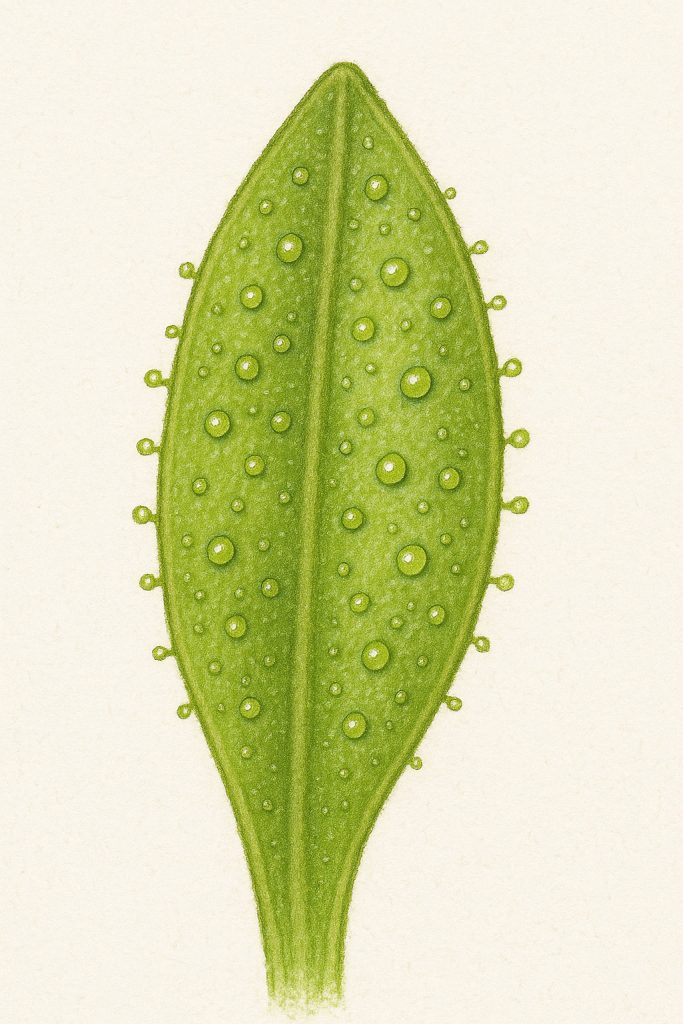 tustica kukcolovka, inguicula vulgaris