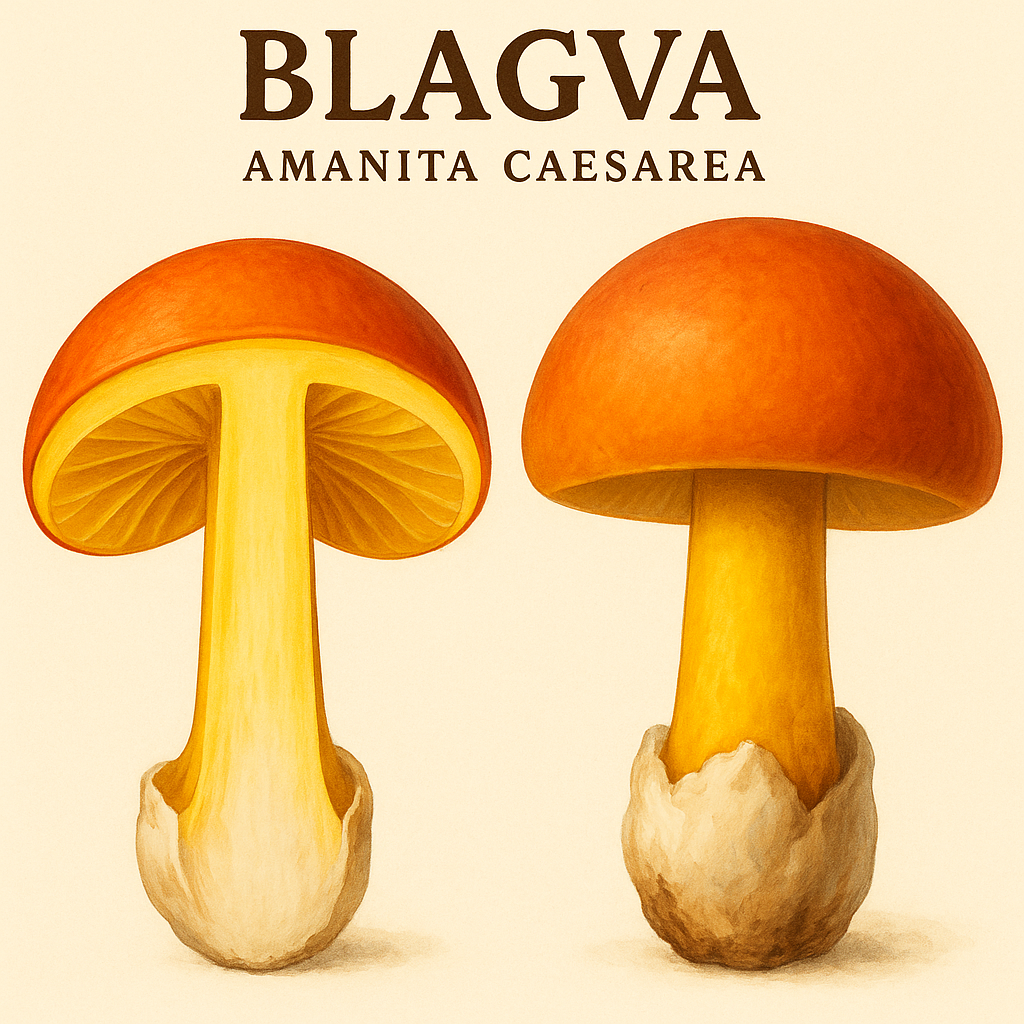 blagva, amanita cesarea