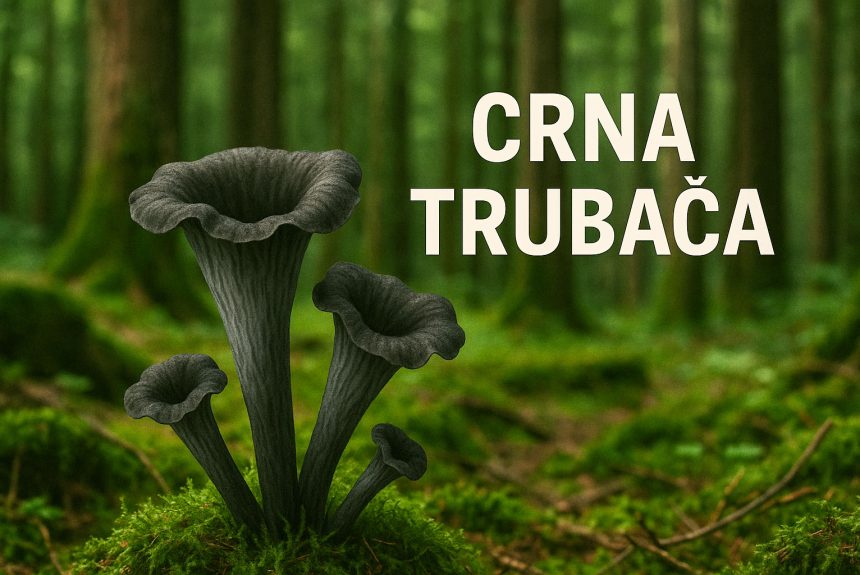 crna trubača, Craterellus cornucopioides