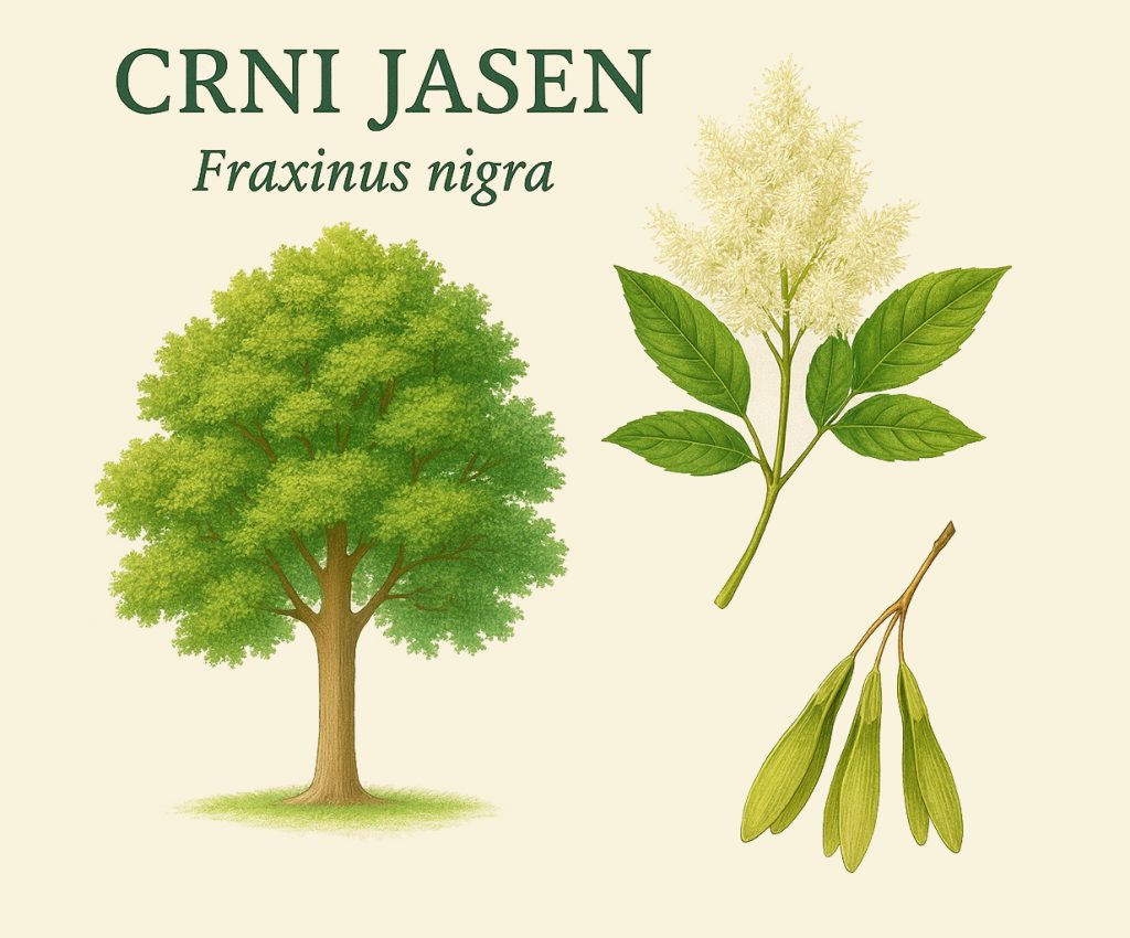 Crni jasen, Fraxinus ornus