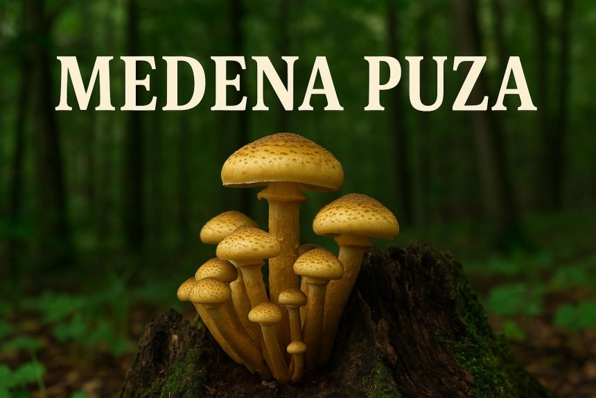 medena puza, Armillaria mellea