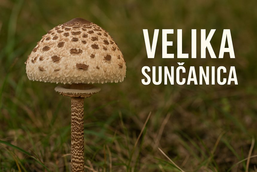 Velika sunčanica, Macrolepiota procera, gljive, sunčanica, sunčanice
