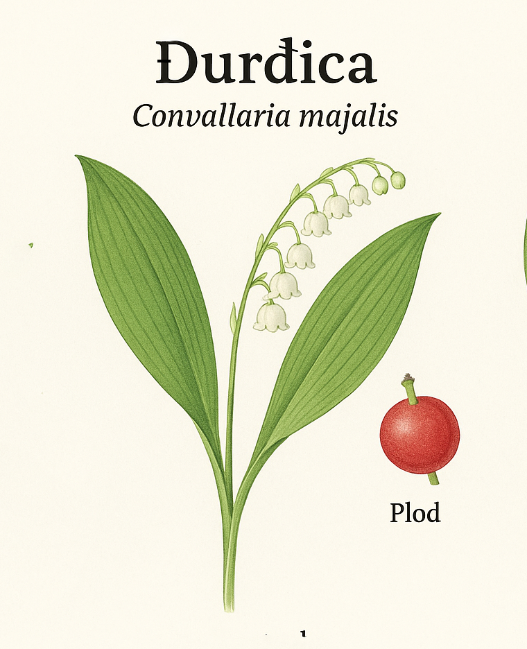 đurđica, Convallaria majalis