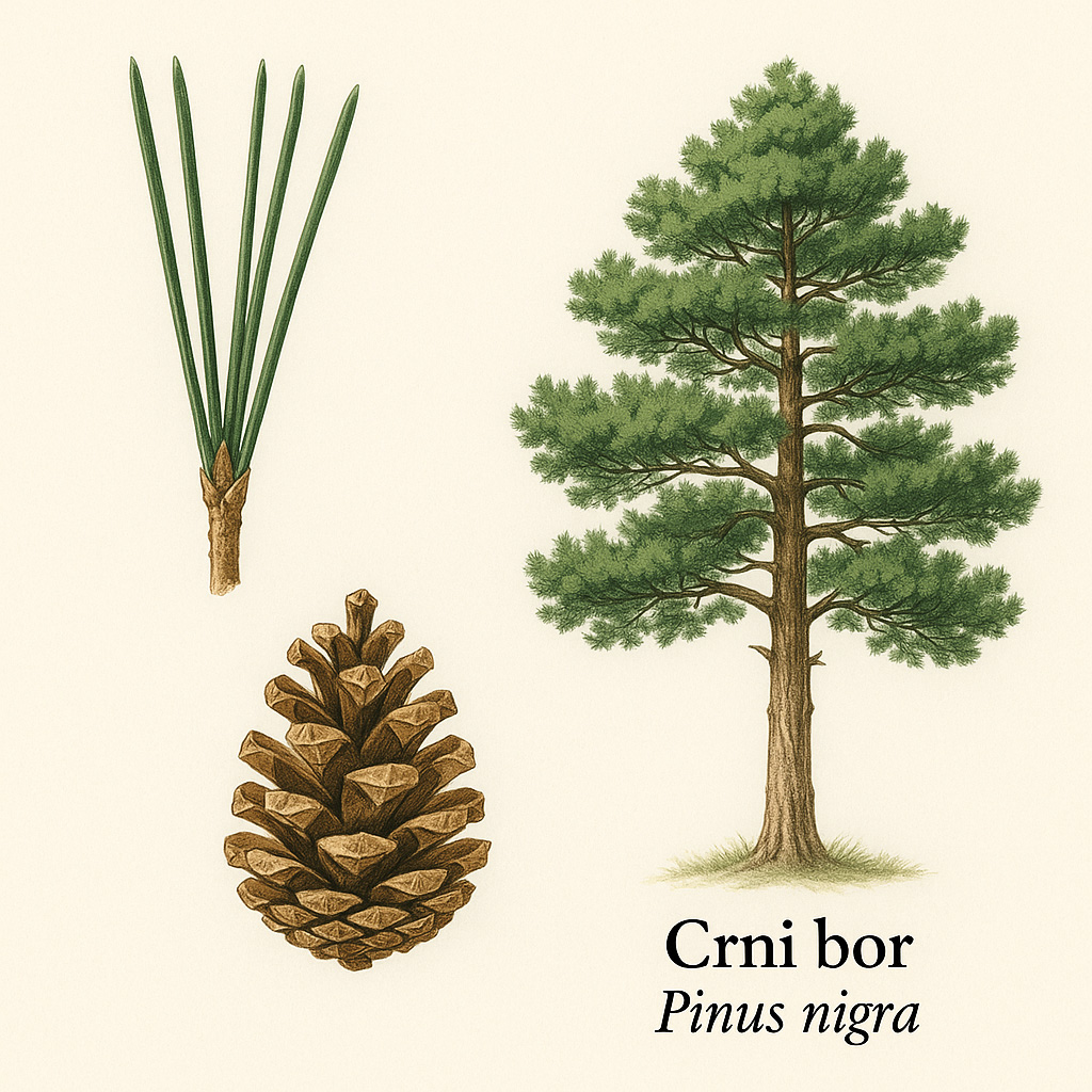 crni bor, Pinus nigra