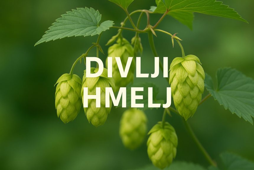 divlji hmelj, Humulus lupulus