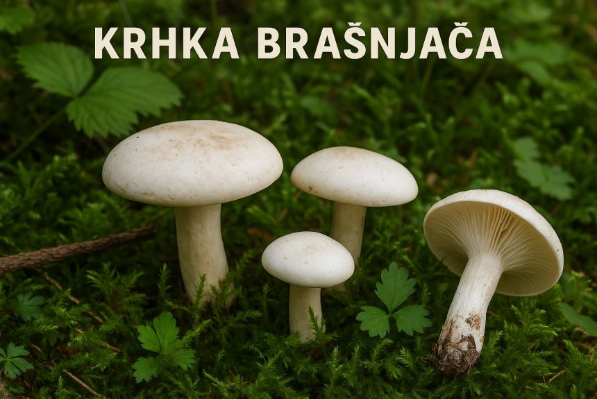 Krhka brašnjača, Clitopilus prunulus
